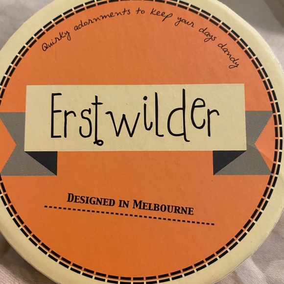 Erstwilder Easter Bunny KIT & EGG BROOCH Pinup NIB - Picture 5 of 5